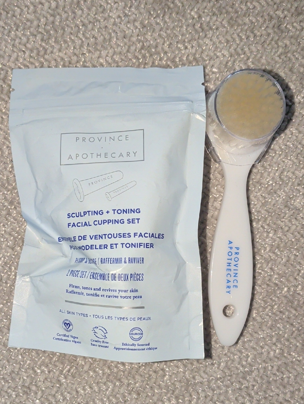 Sculpting + Toning Facial Cupping Set - White